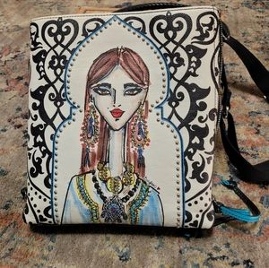 Brighton leather Crossbody handbag